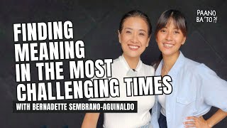 Finding Meaning Kahit Ang Hirap with Bernadettesembranochannel [upl. by Jona]