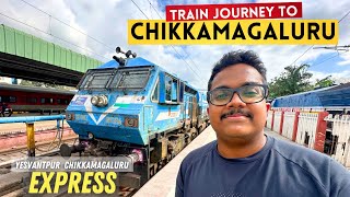 Train Journey to Chikkamagaluru ♥️  Yesvantpur  Chikkamagaluru Express [upl. by Aniela285]