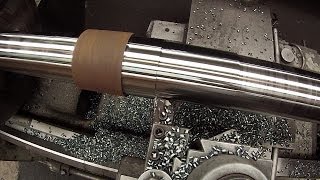 Machining a Gearbox Shaft [upl. by Annol]