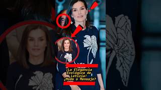 Letizia y Su Vestido Sostenible ¿Moda o Mensaje noticias letizia reinaletizia reyfelipe moda [upl. by Oilerua]