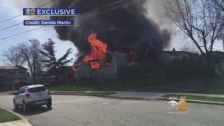 Exclusive Home Explosion In Woodbridge [upl. by Alah]