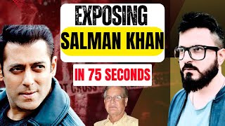 Salman Khan Exposed in 75 Seconds  Lawrence Bishnoi Ka Darr  StyleRug [upl. by Animaj]