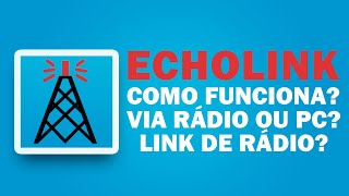 COMO INSTALAR O ECHOLINK NO RÁDIO [upl. by Yeslaehc]