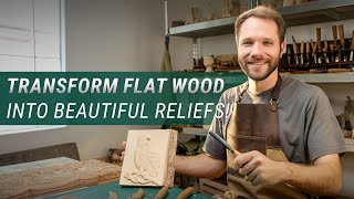 Transform Flat Wood into Beautiful Reliefs [upl. by Acissehc]