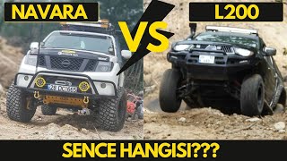 Navara vs L200  Bitmeyen Çekişme OFF ROAD TURKEY [upl. by Charita456]