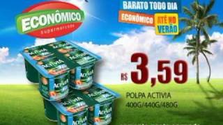 Comercial  Supermercado Economico  Verão [upl. by Sellig]