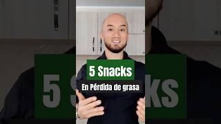 Comidas para PÉRDIDA DE GRASA 🔥 Loncheras  Refrigerios  Snacks 🔥 [upl. by Slinkman964]