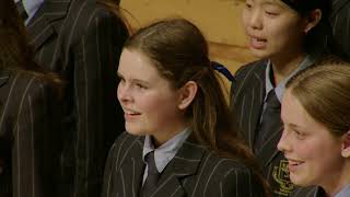 Takapuna Grammar School Leonessa  Et Exultavit Spiritus Meus  J S Bach arr J W Harris [upl. by Clemens]