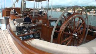 Luxury Sailing Yacht SY Huckleberry [upl. by Alimac]