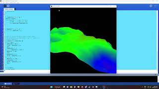 3D Perlin noise Terrain in Processing [upl. by Enenstein]