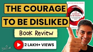 The Courage to be Disliked  BOOK REVIEW IN 10 MINUTES  Ankur Warikoo Hindi [upl. by Peggy]