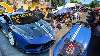 INTENTANDO VENDER MI LAMBORGHINI EN UN TIANGUIS  ManuelRivera11 [upl. by Tirza]