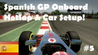 F1 2012 Catalunya Hotlap amp Setup [upl. by Laon166]