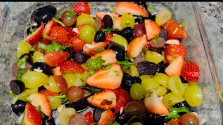 Fruits chatni  Fruits salad [upl. by Nylahs561]