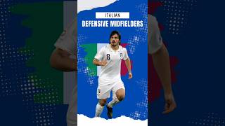 MIDFIELD ANCHOR  Unveiling Top 10 Best Italian Defensive Midfielders [upl. by Nodnal247]