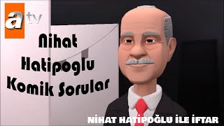 Nihat Hatipoğluna Sorulmuş En Komik Sorular  1 Animasyon [upl. by Carola]