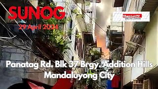 SUNOG sa Panatag Rd Blk37 Brgy Addition Hills Mandaluyong City 29April2024 [upl. by Safire]