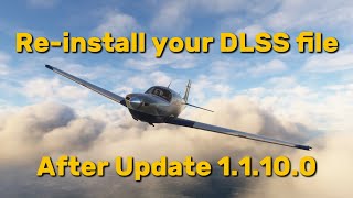 🚨  REMINDER  Update MSFS2024 dlss file after the 11100 small update [upl. by Modnarb893]