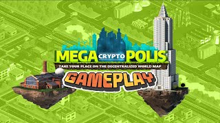 Ganhe Dinheiro Jogando o Game MegaCryptoPolis Primeiro Saque de R172 Reais ao Vivo  GamePlay [upl. by Ahsemik]