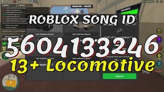 13 Locomotive Roblox Song IDsCodes [upl. by Ednalrym]