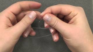 How to Tie a Surgeons Knot  a Simply Beads Club Tutorial [upl. by Airel]