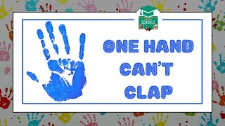 One Hand Cant Clap  Romans 12v45 [upl. by Aneertak]