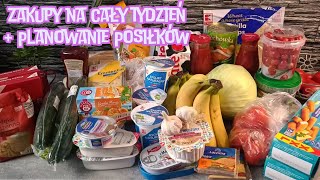 zakupy spożywcze na cały tydzień planowanie posiłków tygodniowe menu [upl. by Azil]