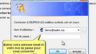 Configuration Outlook 2007 [upl. by Ybanrab]