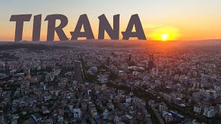 Tirana Sunset 2024  đź‡¦đź‡± Albania MTravelVlog [upl. by Enyleve]