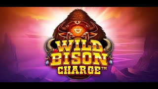 Wild Bison Charge Slot Bonus Games EPIC WIN slot casino jackpot [upl. by Ellehsor]