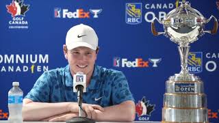 Robert Macintyre Winner Press Conference 2024 RBC Canadian Open © PGA Tour [upl. by Fafa146]