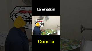 Lamination 🔥machine Comilla 3500 [upl. by Adelheid579]