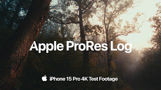 iPhone 15 Pro  ProRes LOG Film Emulation Test Footage [upl. by Aitnahc136]