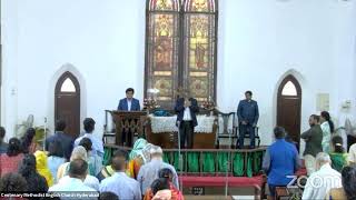 9th June 2024 Centenary Methodist English Church Hyderabads Morning worship service [upl. by Aihtenak]