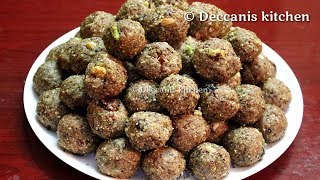 Panjiri ke ladoo recipeWinter special recipes [upl. by Maretz506]