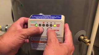 Revised NO HOT WATER White Rodgers gas valve how to reset [upl. by Eded]