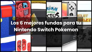 FUNDA SWITCH POKEMON Los 6 mejores fundas para tu Nintendo Switch Pokemon [upl. by Nairahcaz]