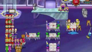 Lets Play Diner Dash Flo On The Go 25  Galactic Punch [upl. by Assiren581]