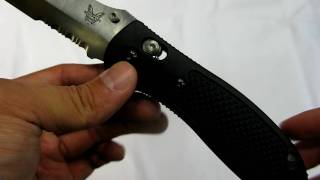 Benchmade Griptilian Tanto Style Knife Review [upl. by Llorre]