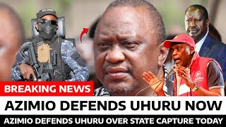 HOFU UHURU APONEA AZIMIO WAMTETEA Kwa NJAMA Ya KUCHUKULIWA HATUA KALI na WANAUME Wa RUTO LEO [upl. by Zoeller]