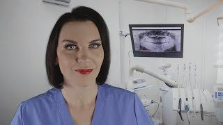 ASMR Dentist calm and gentle check up and clean [upl. by Adnahsed]