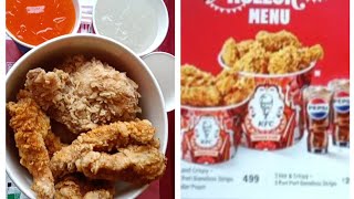 Kfc te giye khelam pujo special menu😊😊😊 [upl. by Judd153]