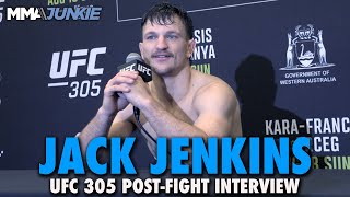 Jack Jenkins Wont Say Herbert Burns Quit Reveals Sean Shelbys Reaction to Callout  UFC 305 [upl. by Nylsor]