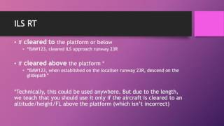 VATSIM UK S3 Lessons Approach Phraseology [upl. by Enaid]