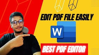 how to edit pdf file in laptop  how to edit pdf [upl. by Arenat]