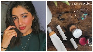 ere perez review 🍃  oat milk foundation arnica concealer and more [upl. by Ahsimet]