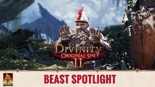 Divinity Original Sin 2  Spotlight Origin Stories  Beast [upl. by Mireille]