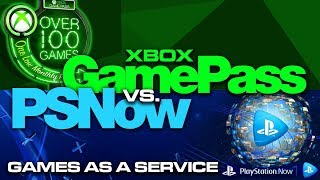 Xbox Game Pass vs PSNow  Which is Better Games as a Service  Colteastwood 4K60 [upl. by Neeham756]