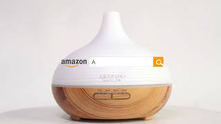 ASAKUKI  2021 Spring Oil Diffuser make your home smell good 300ml [upl. by Noet313]