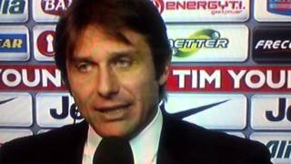 Juventus Sampdoria 1 2 Conte ops in diretta Sky quotma cazzo Bonucciquot [upl. by Cordy]